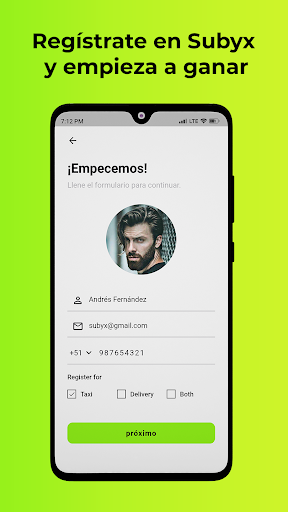 Subyx Driver: Viajes seguros Screen 2