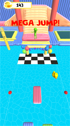 Android application Stickman Jump screenshort