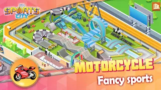Sim Sports City - Tycoon Game - Screenshot 1