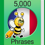 Cover Image of ดาวน์โหลด พูดภาษาฝรั่งเศส - 5,000 สำนวน & ประโยค  APK