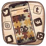 Cover Image of Download Wooden Jigsaw Puzzle Theme  APK
