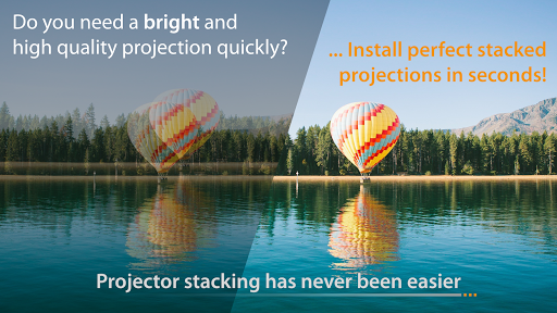 Android application Stacker - Projector Stacking screenshort