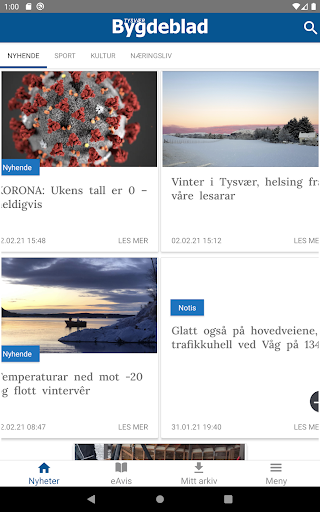 Tysvær Bygdeblad Screen 2