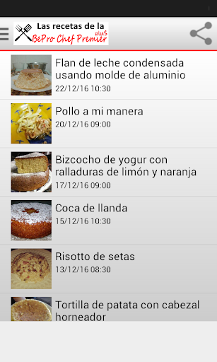 BePro Chef Premier Plus Screen 2