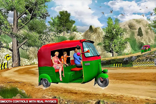 Mountain Auto Tuk Tuk Rickshaw : New Games 2020  screenshots 4