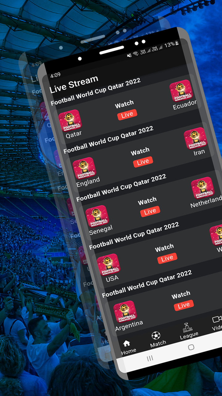 How to stream football on deals android