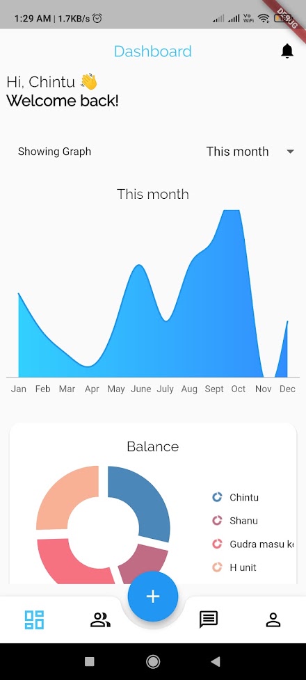 Family Expense Screen 2