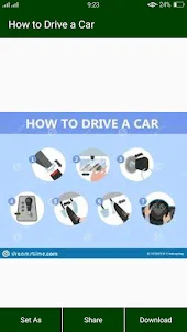 How to Drive a Car