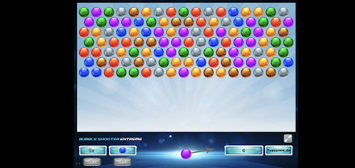 Android application Bubble Shooter Extreme screenshort