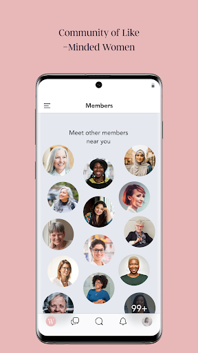 Android application Women’s REI Network screenshort