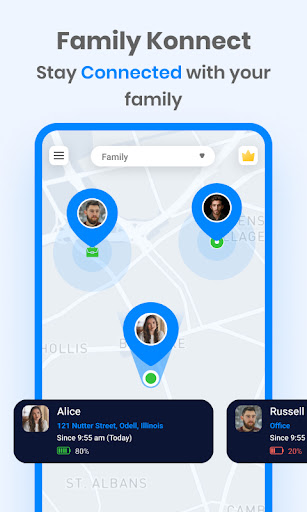 Android application Find My Phone - Family Locator screenshort