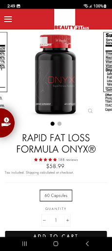 BeautyFit shop Australia Screen 3