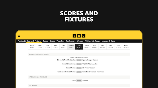 BBC Sport - News & Live Scores Screenshot