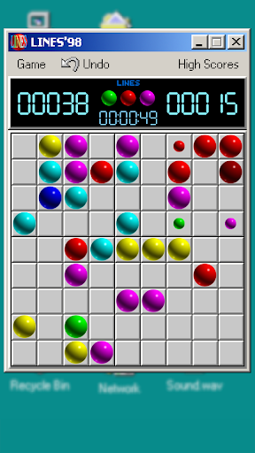 Color Lines 98 Screen 2
