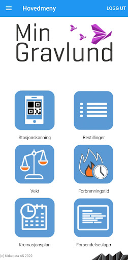 Android application MinGravlund screenshort