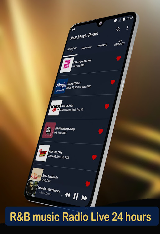 R&B Music Radio - 1.2.65 - (Android)