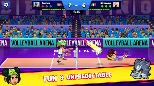 Volleyball Arena MOD APK v13.1.0 (Unlocked All, Items, Jump) 2