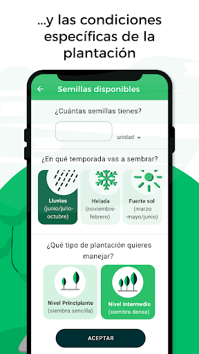 Calculadora de Siembra Screen 3