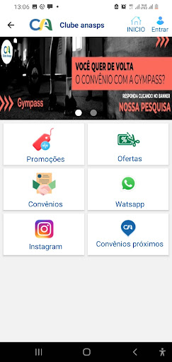 Android application Anasps screenshort