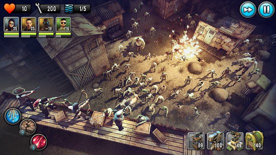 Last Hope TD - Zombie Tower Defense Games Offline screenshots 7