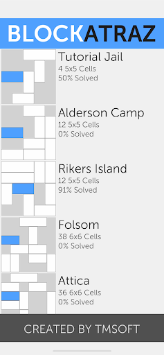 Android application Blockatraz screenshort