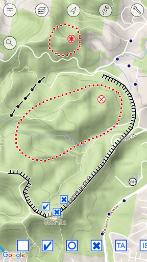 Android application FireMapper screenshort