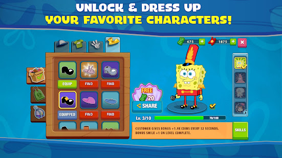 SpongeBob Krusty Cook-Off apkdebit screenshots 7
