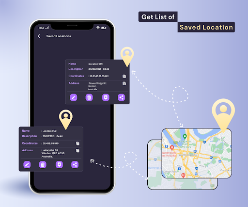 GPS Location Tracker Ibs Screen 2
