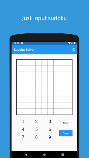 Android application Sudoku Solver screenshort