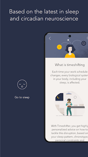 Screenshot of Timeshifter Shift Work