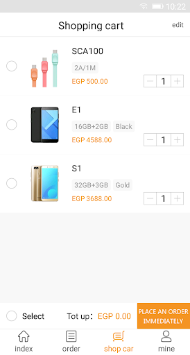 d2shop Screen 2