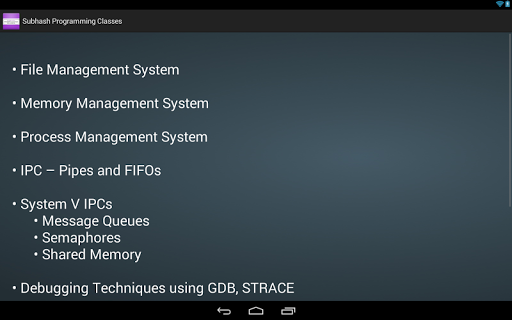 Subhash Programming Classes
