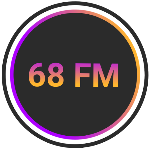 68 FM logo