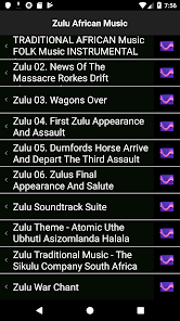 Captura de Pantalla 1 Zulu African Music android