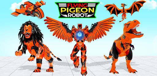 Flying Pigeon Robot Car Game Mod Mua Sắm Miễn Phí v121