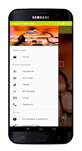 Radio FiestaMix Screen 3