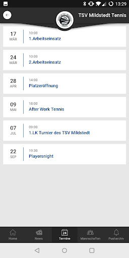 TSV Mildstedt Tennis Screen 3