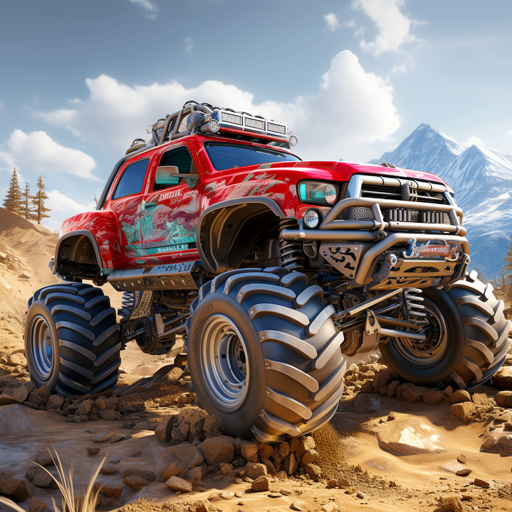 Monster Truck Stunt Car Games  Icon