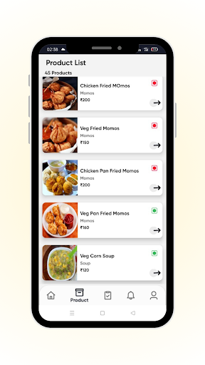 Newkake Store Owner Screen 3
