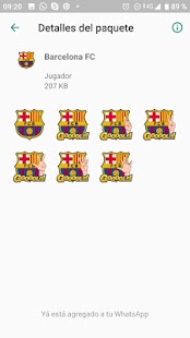 Stickers de la liga Española - Futbol 2020 Screenshot