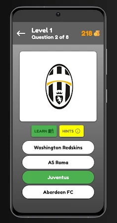 Soccer Clubs Logo Quiz - Screenshot 3