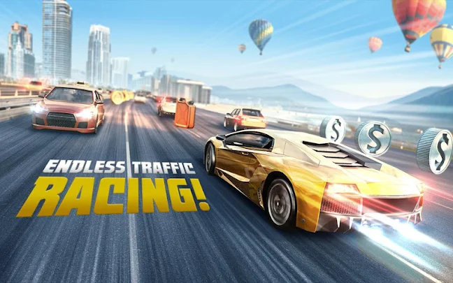Road Racing: Traffic Driving  MOD APK (Unlimited Gold) 1.05.0