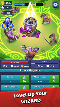 Game screenshot Royal Mage Idle Tower Defence mod apk