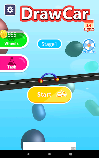 Scribble Draw Car Race APK MOD screenshots 5