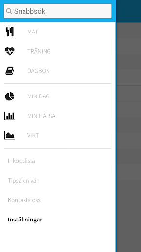 Android application Nutris - Ät rätt & Må bättre screenshort
