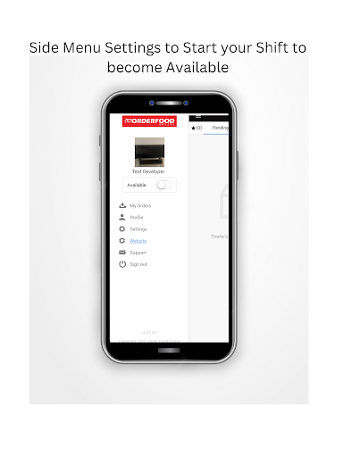 OrderFoodOnline Delivery App Screen 2