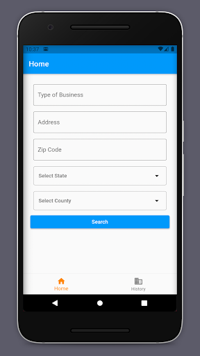 Android application Business Space screenshort