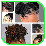 African Women Hairstyle icon
