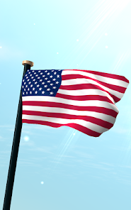 Imágen 6 EE.UU. Bandera 3D Gratis android