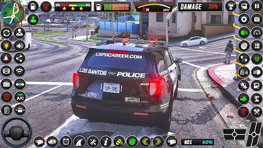 Police Car Sim Cop Game 2025 3